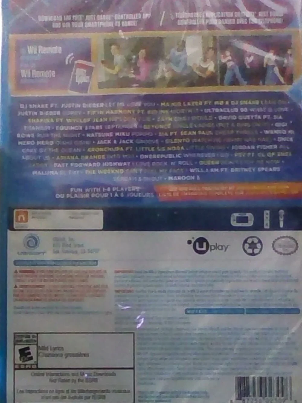 Just Dance 2017 Nintendo Wii U Brand New Sealed Factory Sealed Ubisoft